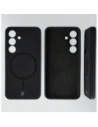Bizon Soft Case Magnetisch Samsung Galaxy S25 schwarz