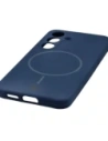 Bizon Soft Case Magnetic Samsung Galaxy S25 sötétkék