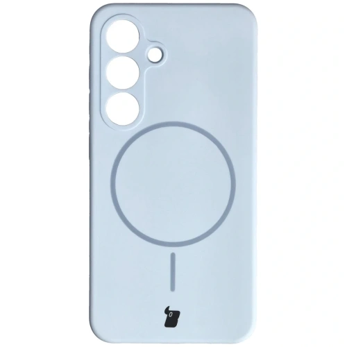 Bizon Soft Case Magnetisch Samsung Galaxy S25 blau
