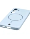 Bizon Soft Case Magnetisch Samsung Galaxy S25 blau