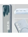 Bizon Soft Case Magnetisch Samsung Galaxy S25 blau