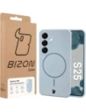 Bizon Soft Case Magnetisch Samsung Galaxy S25 blau