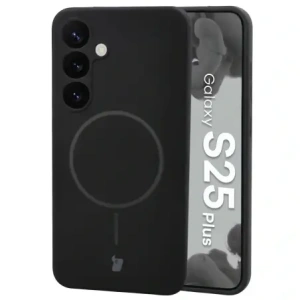 Bizon Soft Case Magnetic Samsung Galaxy S25+ Plus schwarz