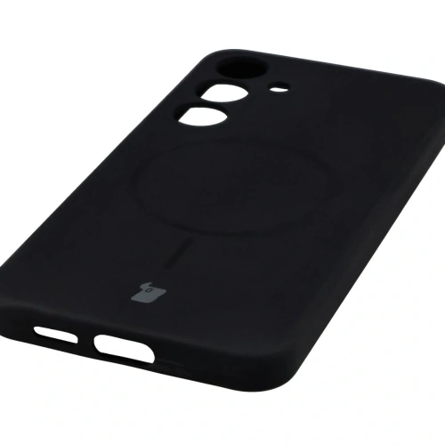 Bizon Soft Case Magnetic Samsung Galaxy S25+ Plus schwarz