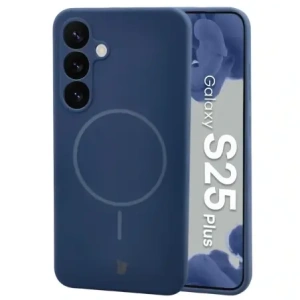 Bizon Soft Case Magnetic Samsung Galaxy S25+ Plus navy blau