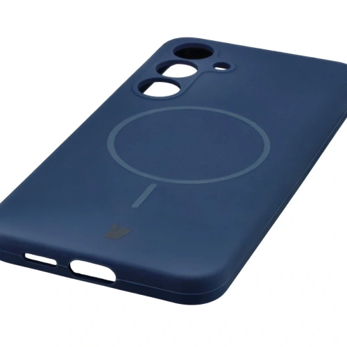 Bizon Soft Case Magnetic Samsung Galaxy S25+ Plus navy blau