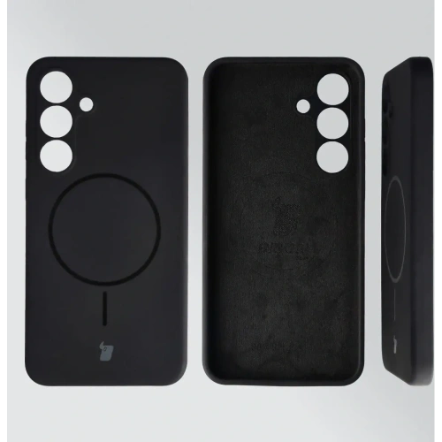 Bizon Soft Case Magnetic Samsung Galaxy S25+ Plus fekete