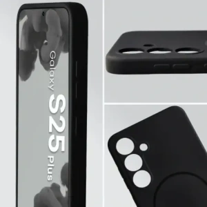 Bizon Soft Case Magnetic Samsung Galaxy S25+ Plus černý