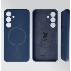 Bizon Soft Case Magnetic Samsung Galaxy S25+ Plus navy blau