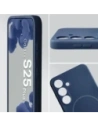 Bizon Soft Case Magnetic Samsung Galaxy S25+ Plus navy blau