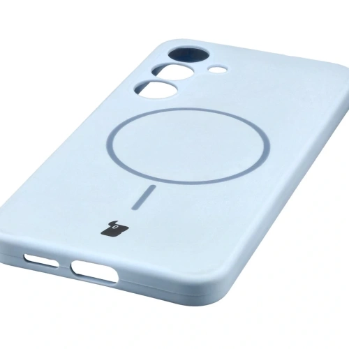 Bizon Soft Case Magnetic Samsung Galaxy S25+ Plus blau
