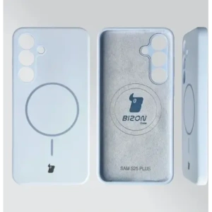 Bizon Soft Case Magnetic Samsung Galaxy S25+ Plus blau