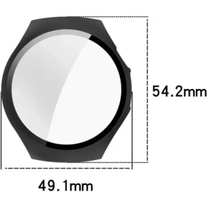 Bizon Case+Glass Watch Huawei Watch 5 46mm matte black