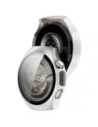 Etui ze szkłem do zegarka Bizon Case+Glass Watch do Huawei Watch 5 46mm satynowe srebrne