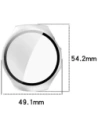 Bizon Case+Glass Watch Huawei Watch 5 46mm satin silver