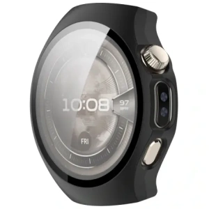 Bizon Case+Glass Watch Huawei Watch 5 46mm matte black