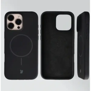 Bizon Soft Case Magnetic Apple iPhone 16 Pro Max černý