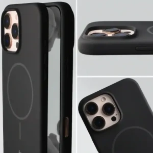 Bizon Soft Case Magnetisch für Apple iPhone 16 Pro Max schwarz