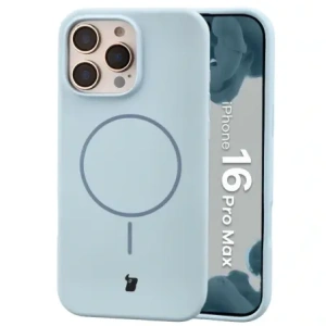 Bizon Soft Case Magnetic Apple iPhone 16 Pro Max modrý