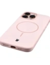 Bizon Soft Case Magnetic Apple iPhone 16 Pro Max világos rózsaszín
