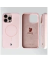 Bizon Soft Case Magnetic Apple iPhone 16 Pro Max light pink