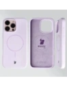 Bizon Soft Case Magnetisch für Apple iPhone 16 Pro Max in helllila