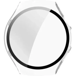Bizon Case+Üveg Óra Huawei Watch 5 42mm átlátszó