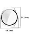 Bizon Case+Sticlă Ceas Huawei Watch 5 46mm transparent