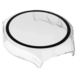 Bizon Case+Sticlă Ceas Huawei Watch 5 46mm transparent