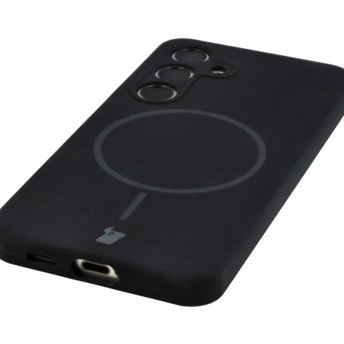 Bizon Soft Case Magnetic Samsung Galaxy S24 schwarz