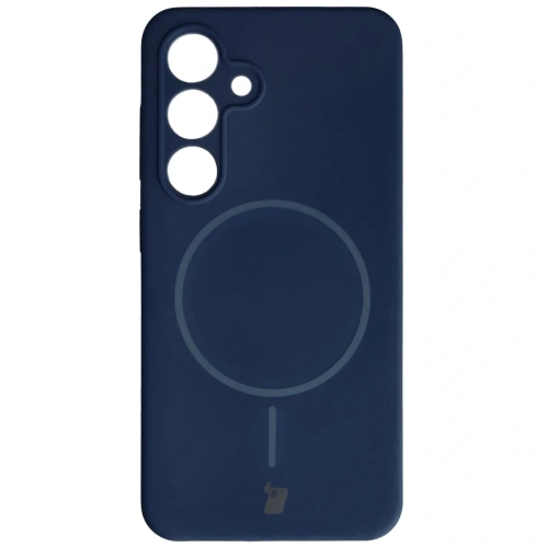 Bizon Soft Case Magnetic Samsung Galaxy S24 námořnická modř