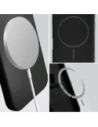 Silikonowe etui z pierścieniem magnetycznym Bizon Soft Case Magnetic do Samsung Galaxy S24 czarne