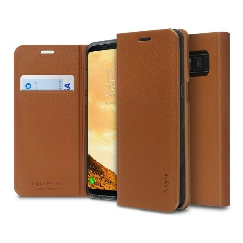 Ringke Wallet Fit Samsung Galaxy S8 Brown