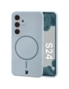 Bizon Soft Case Magnetisch Samsung Galaxy S24 blau