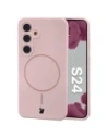 Bizon Soft Case Magnetic Samsung Galaxy S24 světle růžová