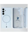 Bizon Soft Case Magnetisch Samsung Galaxy S24 blau