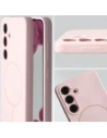 Bizon Soft Case Magnetic Samsung Galaxy S24 hellrosa