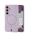 Bizon Soft Case Magnetic Samsung Galaxy S24 helllila