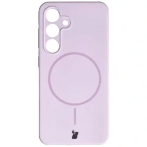 Bizon Soft Case Magnetic Samsung Galaxy S24 světle fialový