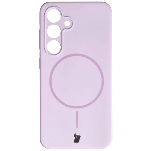 Bizon Soft Case Magnetic Samsung Galaxy S24 světle fialový