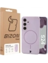Bizon Soft Case Magnetic Samsung Galaxy S24 světle fialový