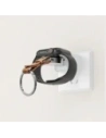 4smarts USB-C Induction Charger for Apple Watch with Keychain Silver
