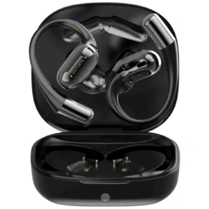 Słuchawki Bluetooth 4smarts SkyBuds OWS Open-Ear z ekranem AI czarny