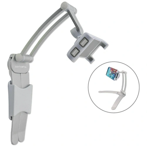 4smarts ErgoFix H7 Kitchen Holder for Tablets and Smartphones Silver