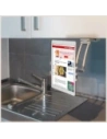 4smarts ErgoFix H7 Kitchen Holder for Tablets and Smartphones Silver