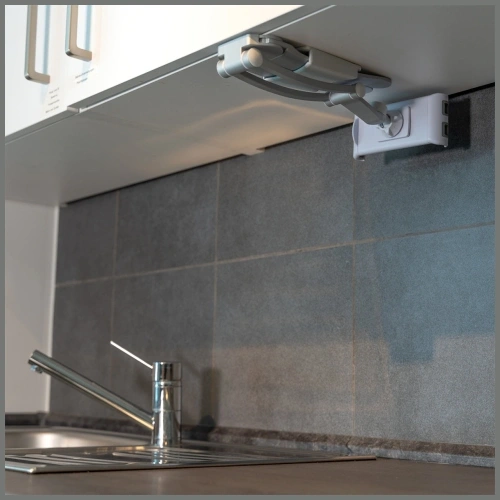 4smarts ErgoFix H7 Kitchen Holder for Tablets and Smartphones Silver