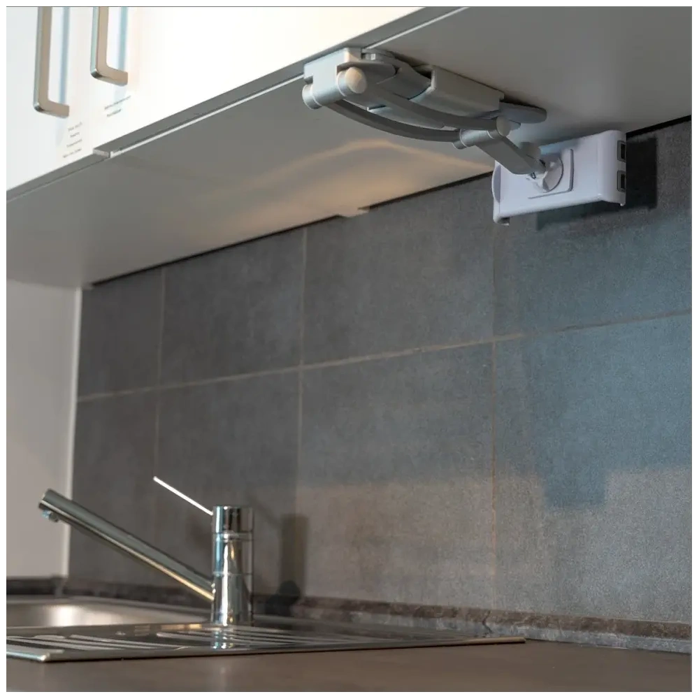 Uchwyt kuchenny 4smarts ErgoFix H7 do tabletów i smartfonów srebrny