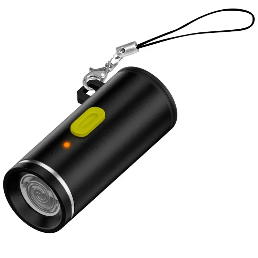 Zestaw akcesoriów 4w1 4smarts Explorer kabel brelok USB-C, adapter USB-C / USB-C, zapalniczka USB-C, latarka USB-C czarny