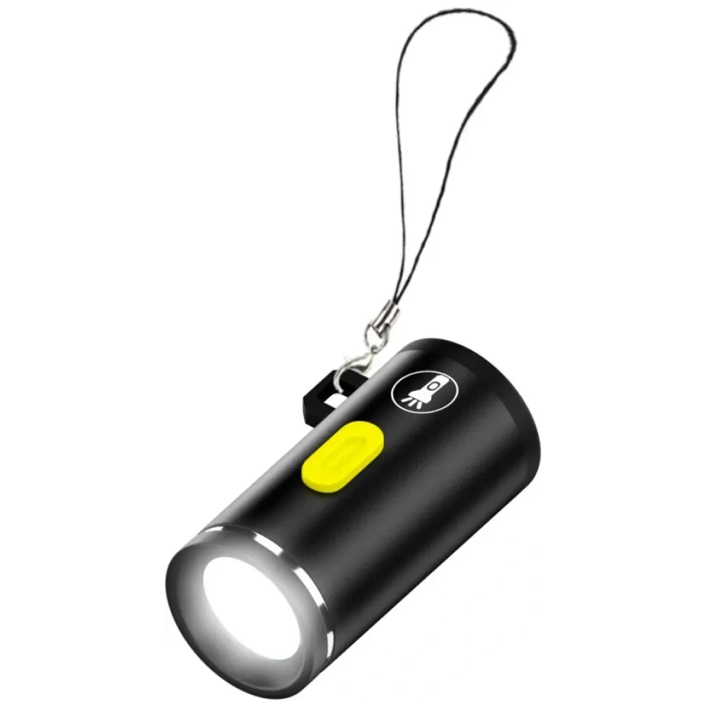 Zestaw akcesoriów 4w1 4smarts Explorer kabel brelok USB-C, adapter USB-C / USB-C, zapalniczka USB-C, latarka USB-C czarny