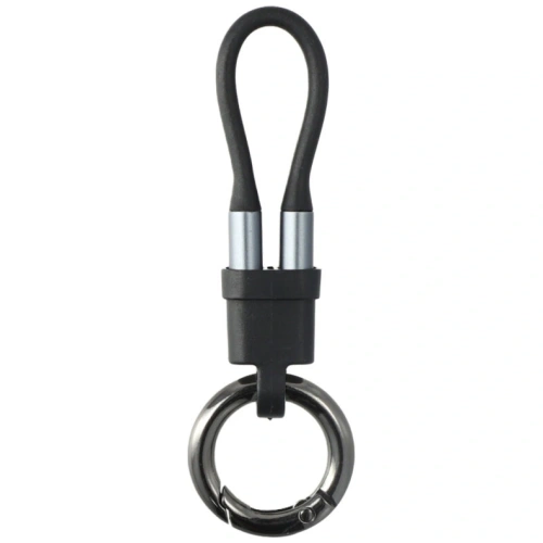 Zestaw akcesoriów 4w1 4smarts Explorer kabel brelok USB-C, adapter USB-C / USB-C, zapalniczka USB-C, latarka USB-C czarny